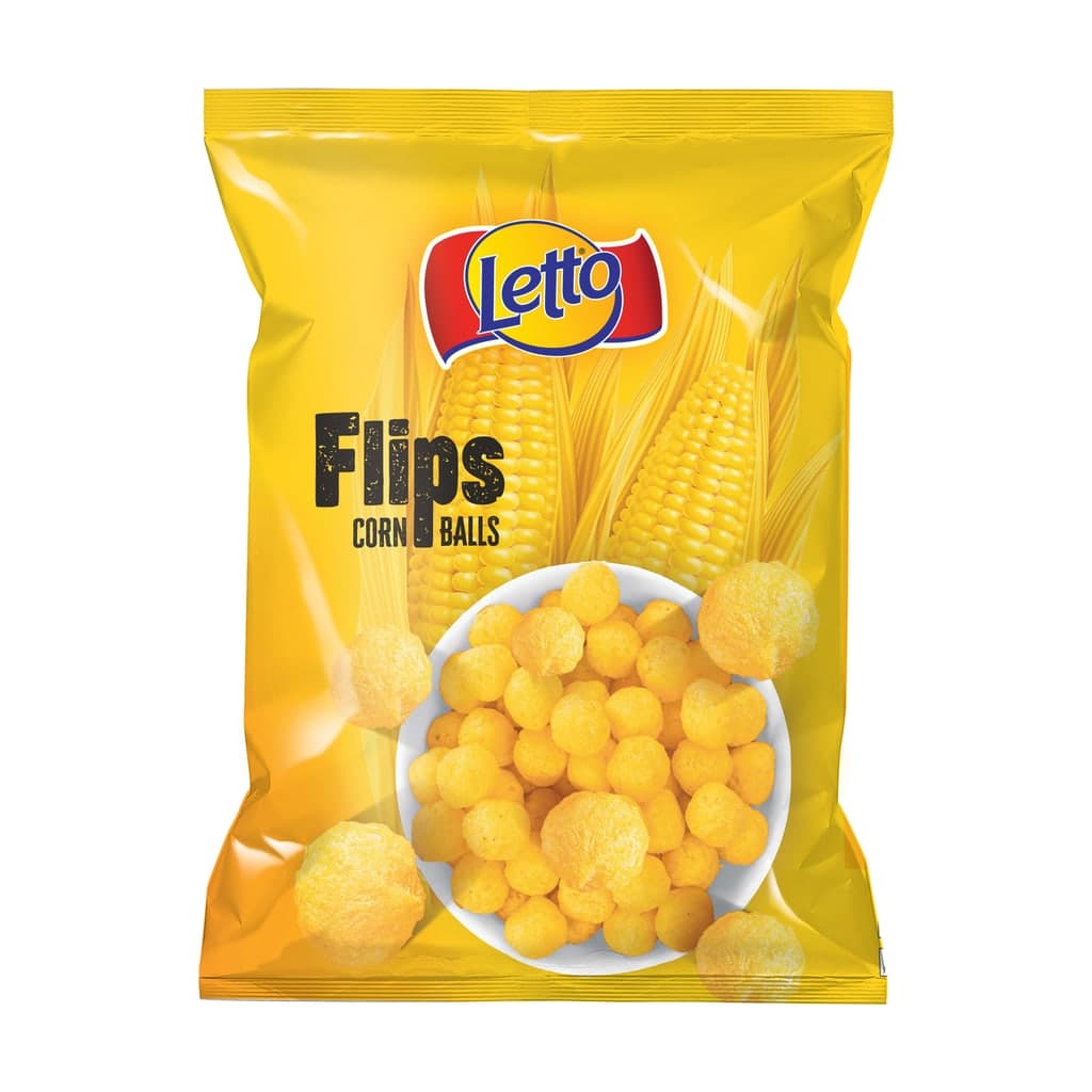 Letto Corn Balls – Pufuleți din Porumb 100 g