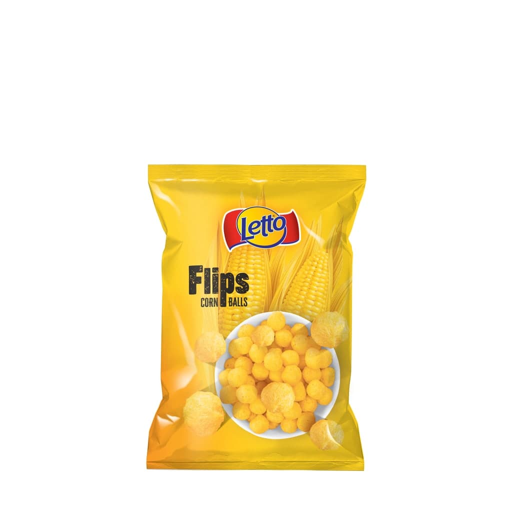 Letto Corn Balls – Pufuleți din Porumb 30 g
